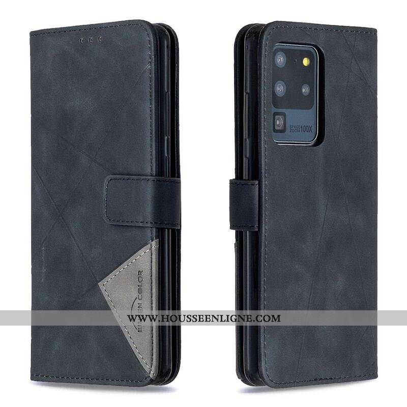 Housse Samsung Galaxy S20 Ultra Triangles Binfen Color
