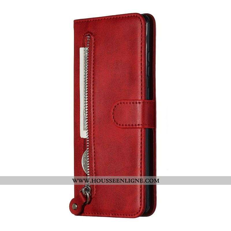 Housse Samsung Galaxy S20 Ultra Vintage Porte-monnaie