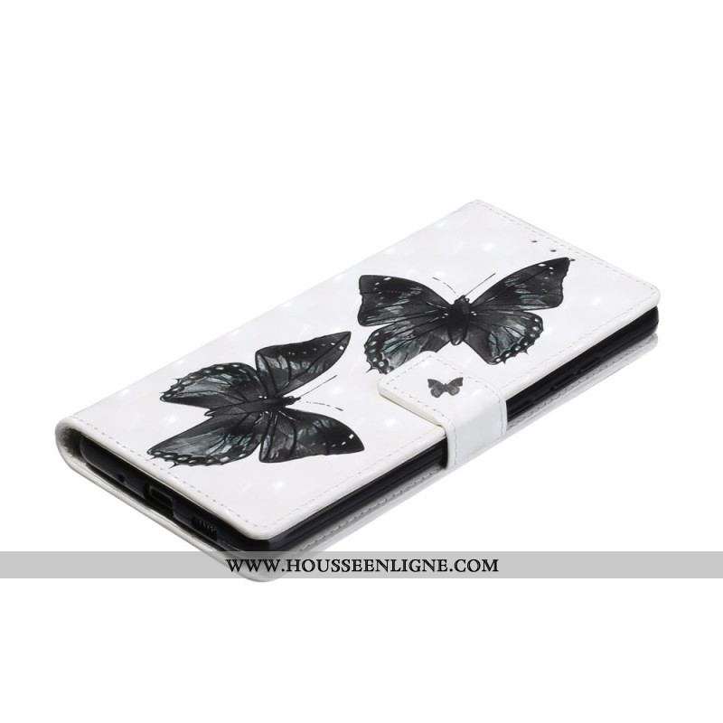 Housse Samsung Galaxy S20 Ultra à Lanière Ajustable Papillons