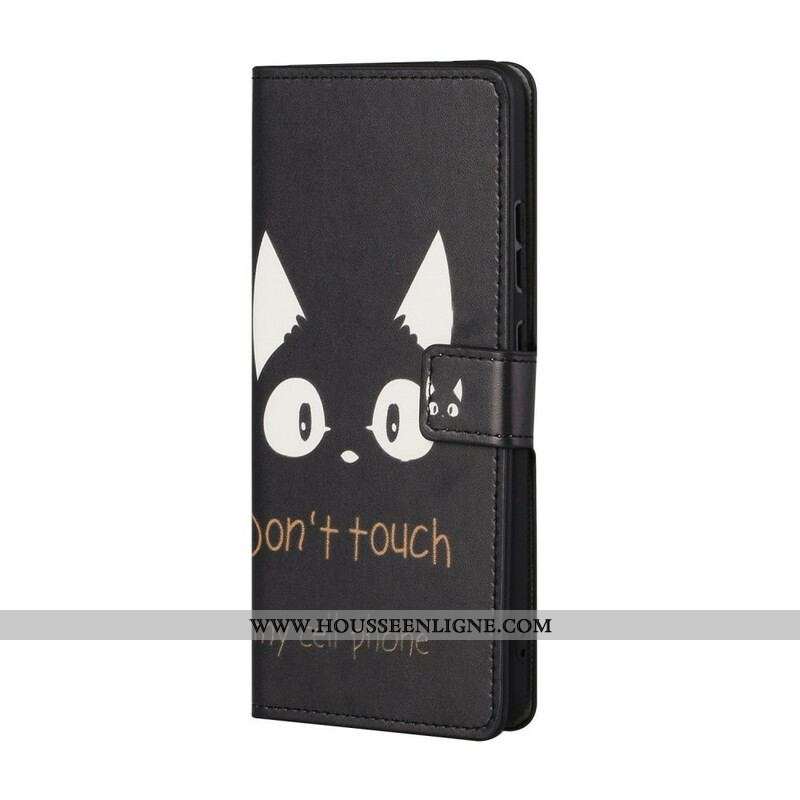 Housse Samsung Galaxy S21 5G Don't Touch My Cell Phone