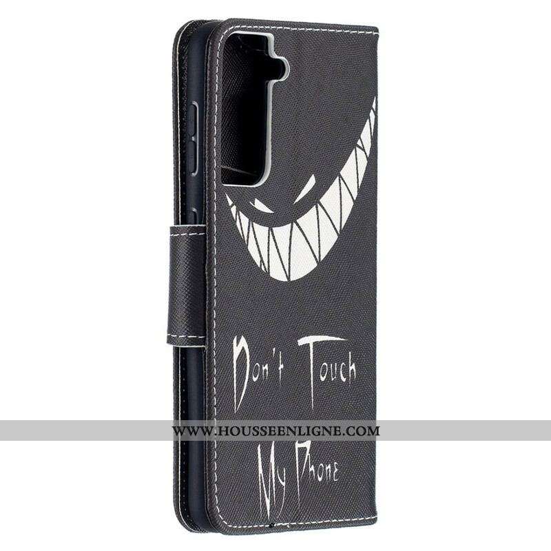 Housse Samsung Galaxy S21 5G Don't Touch My Phone