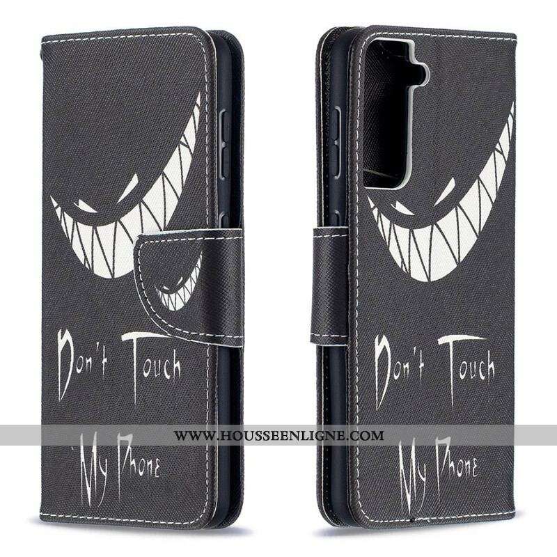 Housse Samsung Galaxy S21 5G Don't Touch My Phone