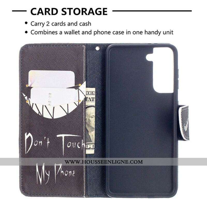 Housse Samsung Galaxy S21 5G Don't Touch My Phone