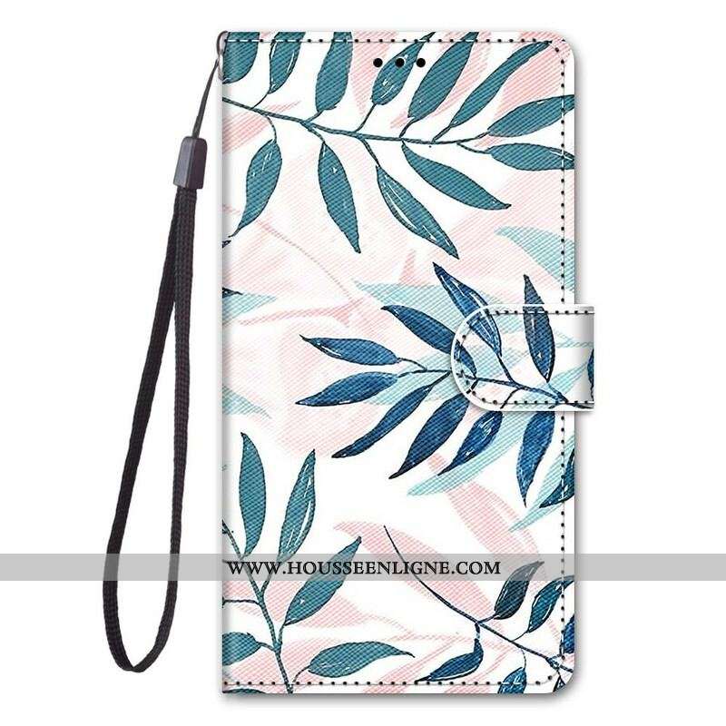 Housse Samsung Galaxy S21 5G Feuillage en Couleur