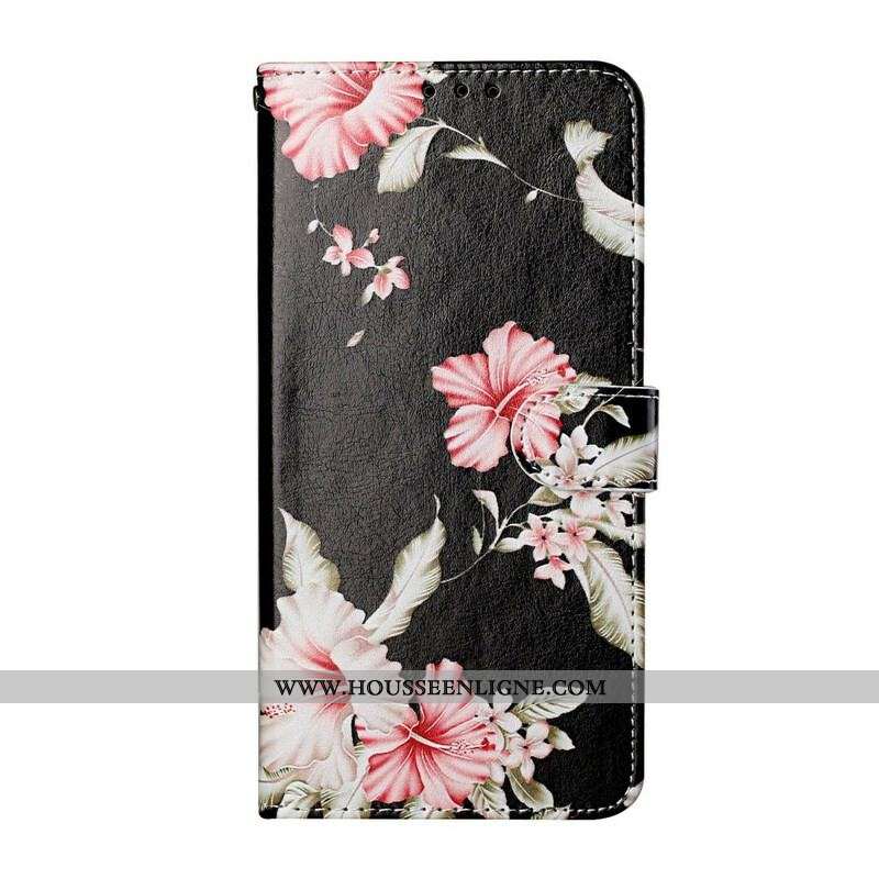 Housse Samsung Galaxy S21 5G Fleurs en Folies