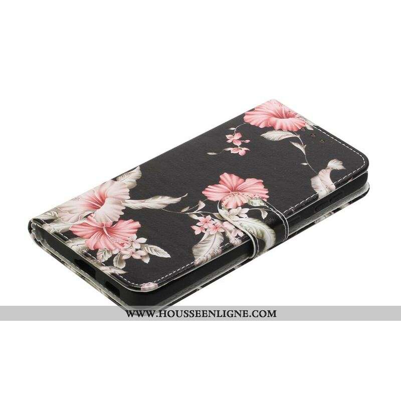 Housse Samsung Galaxy S21 5G Fleurs en Folies