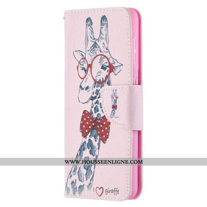 Housse Samsung Galaxy S21 5G Girafe Intello