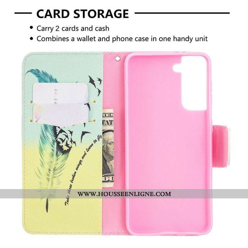 Housse Samsung Galaxy S21 5G Learn To Fly