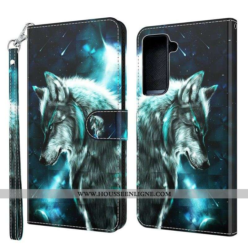 Housse Samsung Galaxy S21 5G Loup Majestueux
