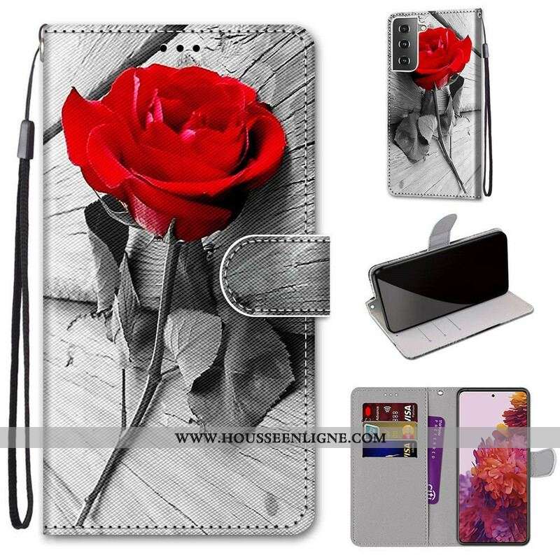 Housse Samsung Galaxy S21 5G Merveille Florale