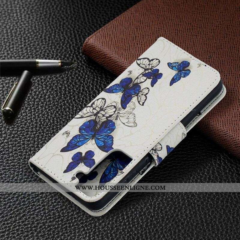 Housse Samsung Galaxy S21 5G Merveilleux Papillons