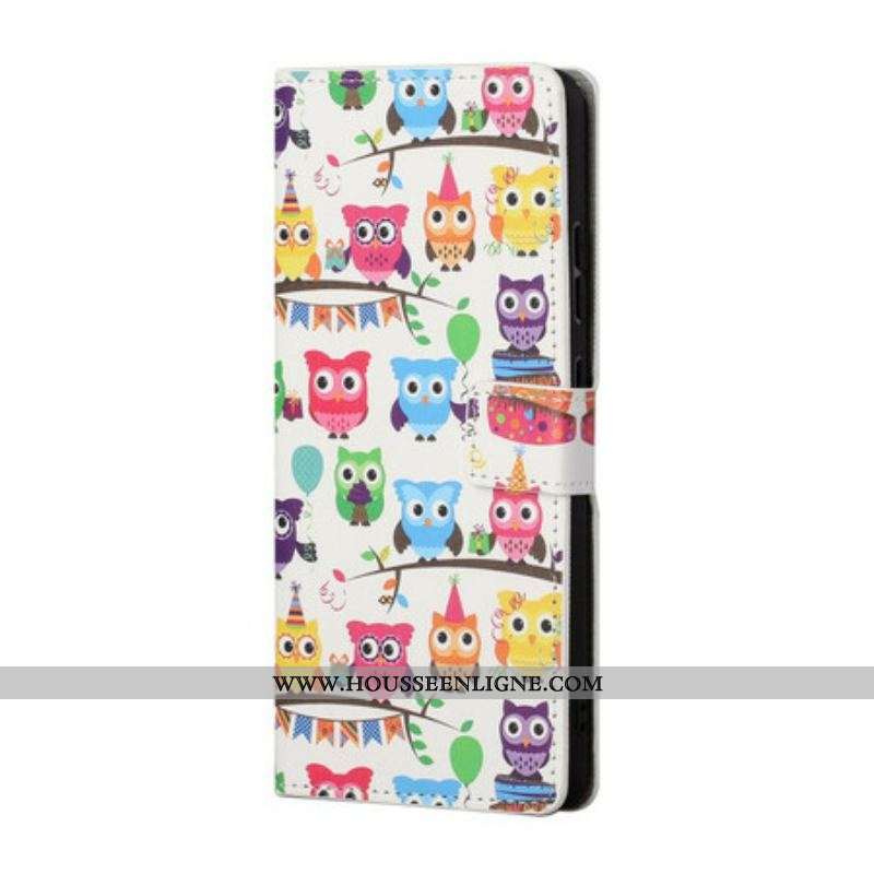 Housse Samsung Galaxy S21 5G Multiples Hiboux