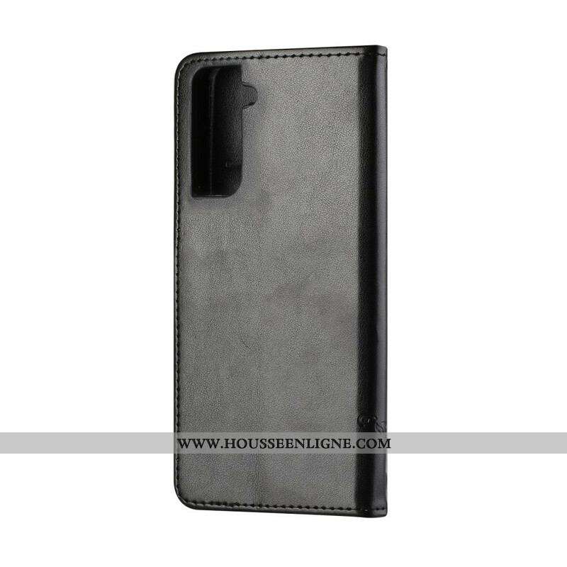 Housse Samsung Galaxy S21 5G Papillons Et Fleurs À Lanière