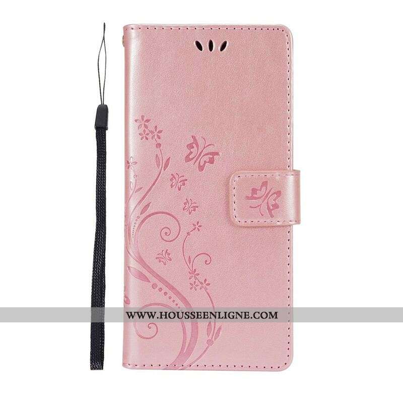 Housse Samsung Galaxy S21 5G Papillons au Vent