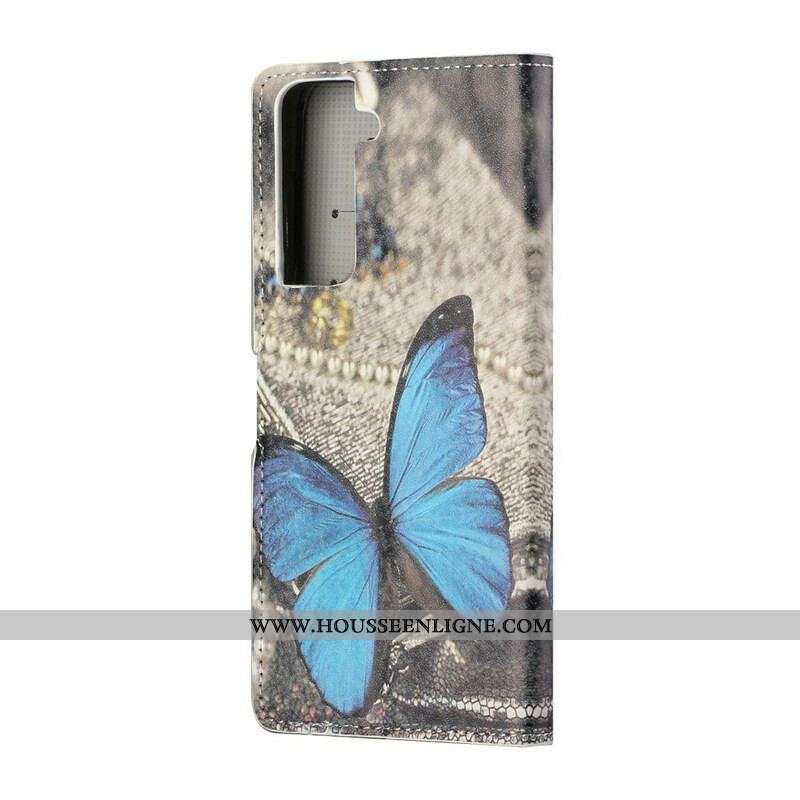 Housse Samsung Galaxy S21 5G Que des Papillons