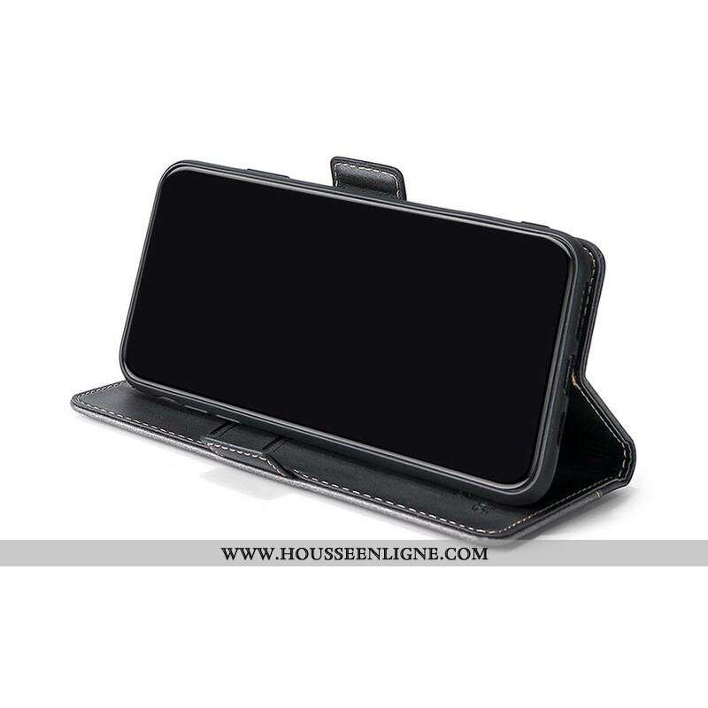 Housse Samsung Galaxy S21 5G Simili Cuir Bicolore