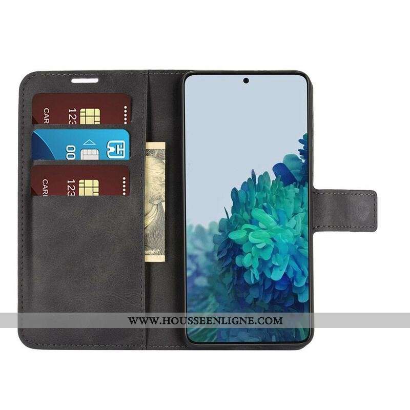 Housse Samsung Galaxy S21 5G Simili Cuir Slim