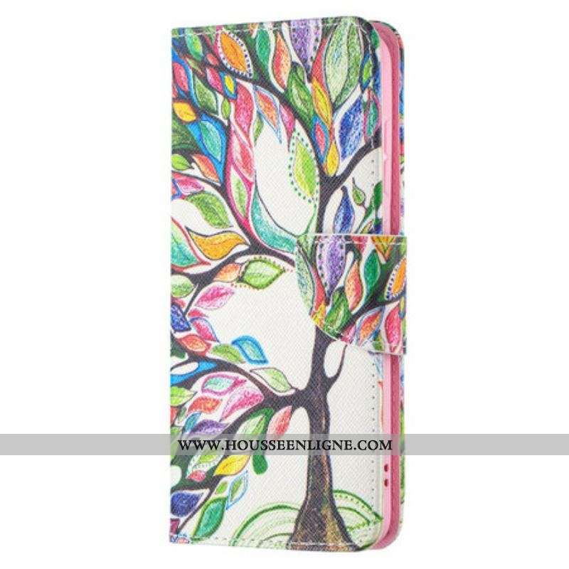 Housse Samsung Galaxy S21 FE Arbre Coloré
