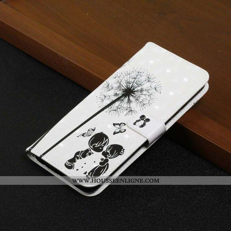 Housse Samsung Galaxy S21 FE Baby Love Pissenlit