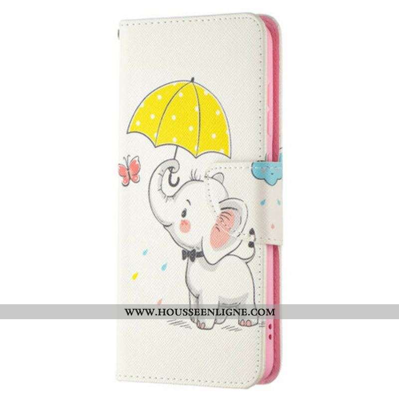 Housse Samsung Galaxy S21 FE Bébé Éléphant