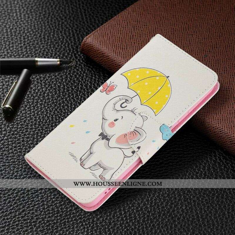 Housse Samsung Galaxy S21 FE Bébé Éléphant