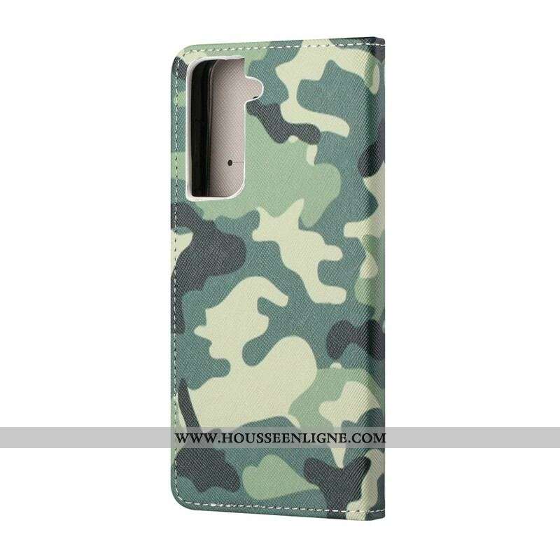 Housse Samsung Galaxy S21 FE Camouflage Militaire