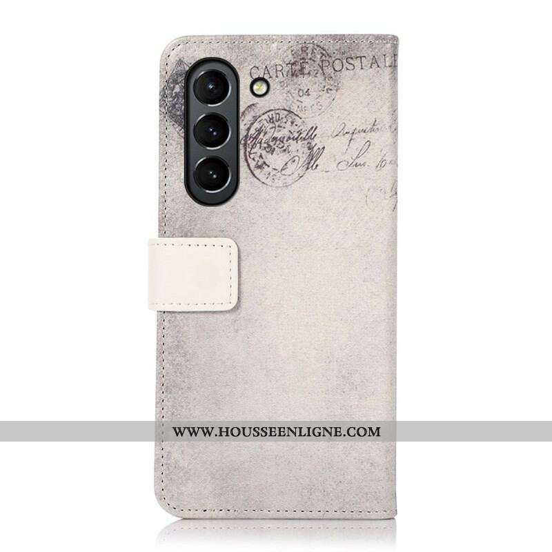 Housse Samsung Galaxy S21 FE Chat Voyageur
