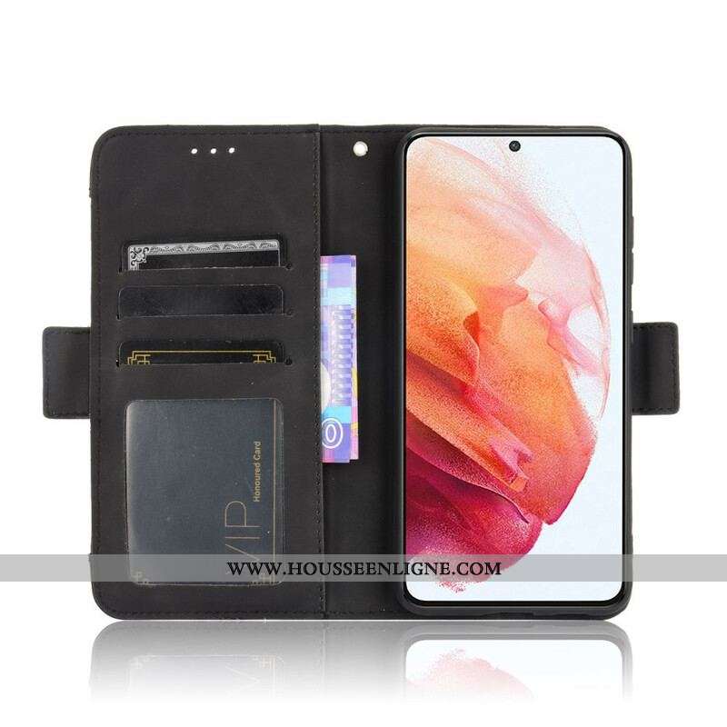 Housse Samsung Galaxy S21 FE Classe Première Multi-Cartes