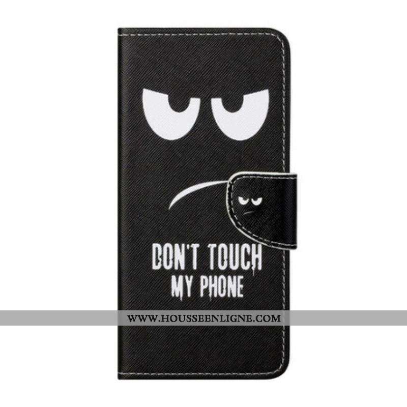 Housse Samsung Galaxy S21 FE Don't Touch My Phone