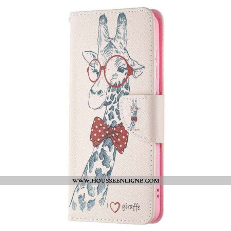 Housse Samsung Galaxy S21 FE Girafe Intello