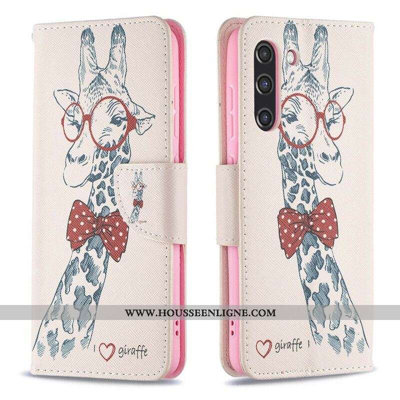 Housse Samsung Galaxy S21 FE Girafe Intello