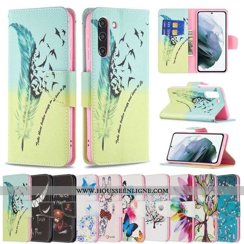 Housse Samsung Galaxy S21 FE Girafe Intello