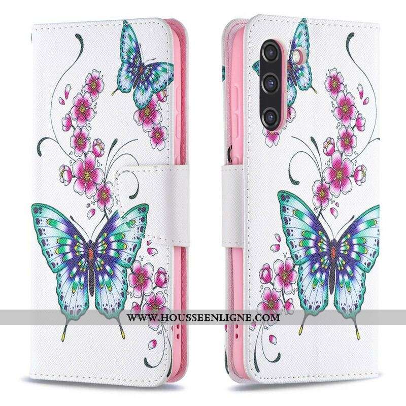 Housse Samsung Galaxy S21 FE Merveilleux Papillons