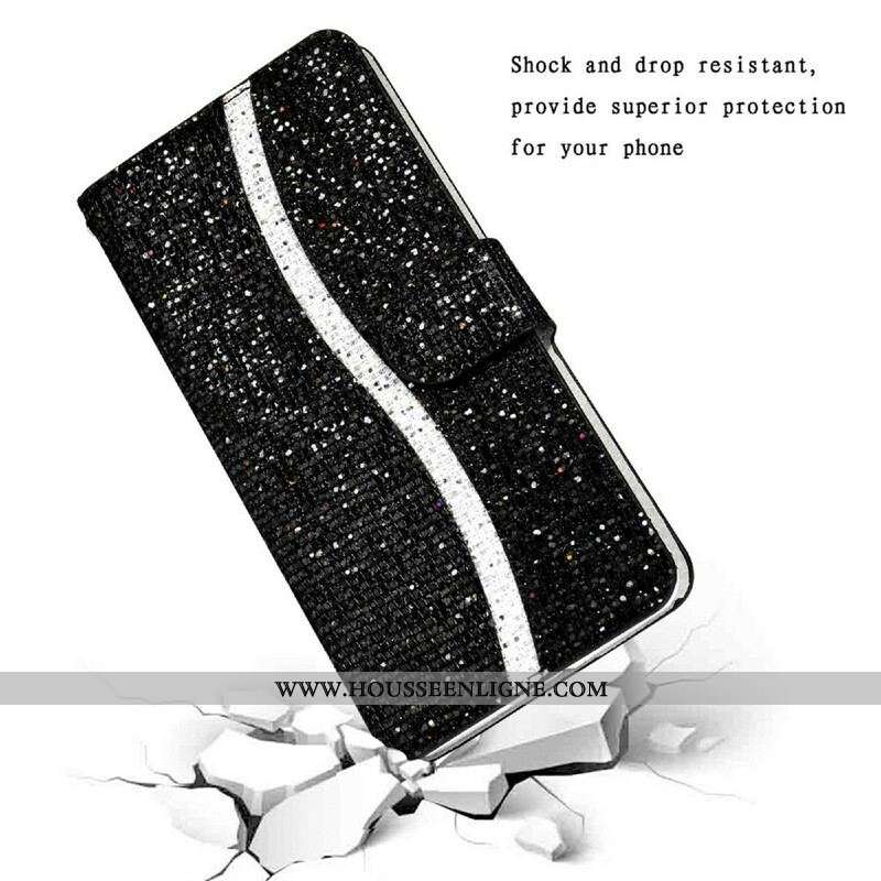 Housse Samsung Galaxy S21 FE Paillettes S Design