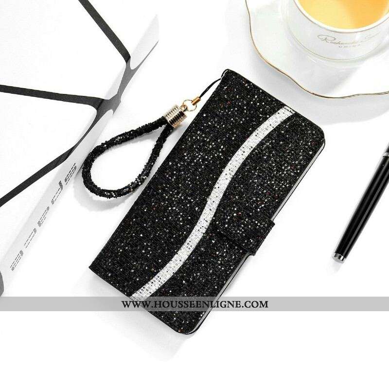Housse Samsung Galaxy S21 FE Paillettes S Design