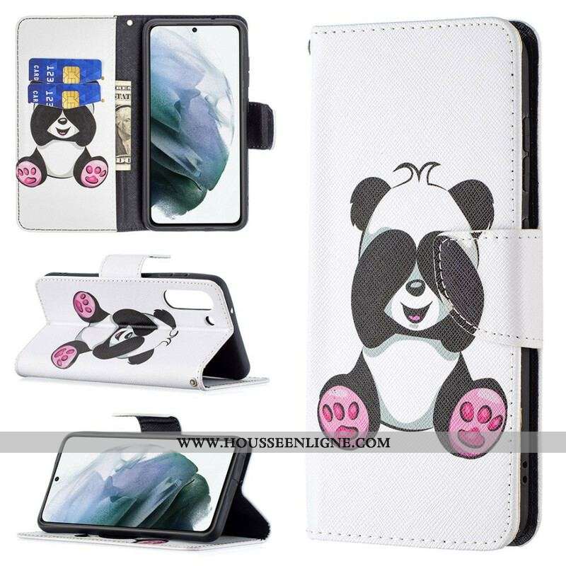 Housse Samsung Galaxy S21 FE Panda Fun