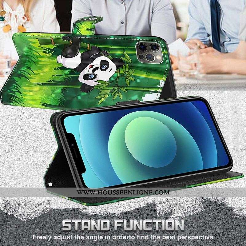 Housse Samsung Galaxy S21 FE Panda et Bambou