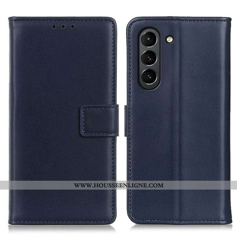 Housse Samsung Galaxy S21 FE Simili Cuir Simple