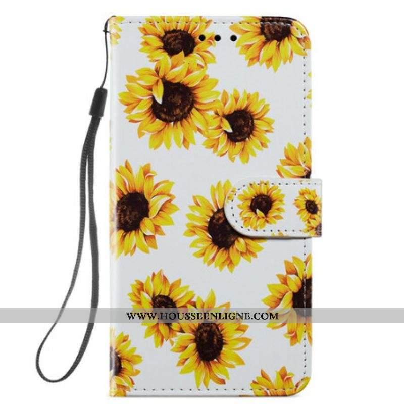 Housse Samsung Galaxy S21 FE Tournesols