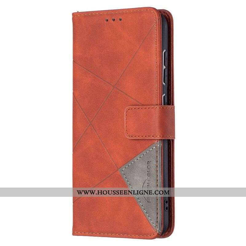 Housse Samsung Galaxy S21 FE Triangles Binfen Color