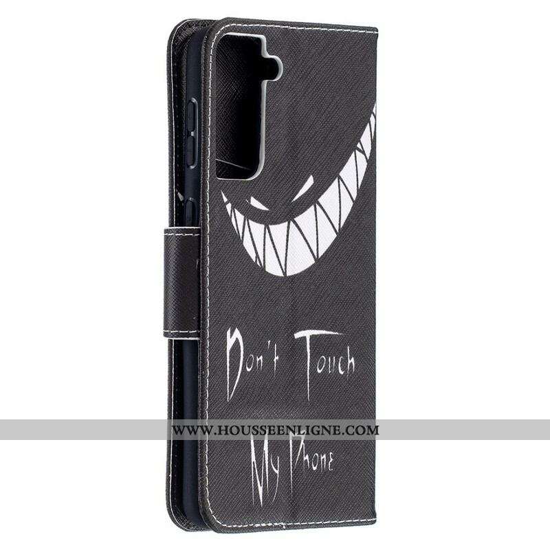 Housse Samsung Galaxy S21 Plus 5G Don't Touch My Phone