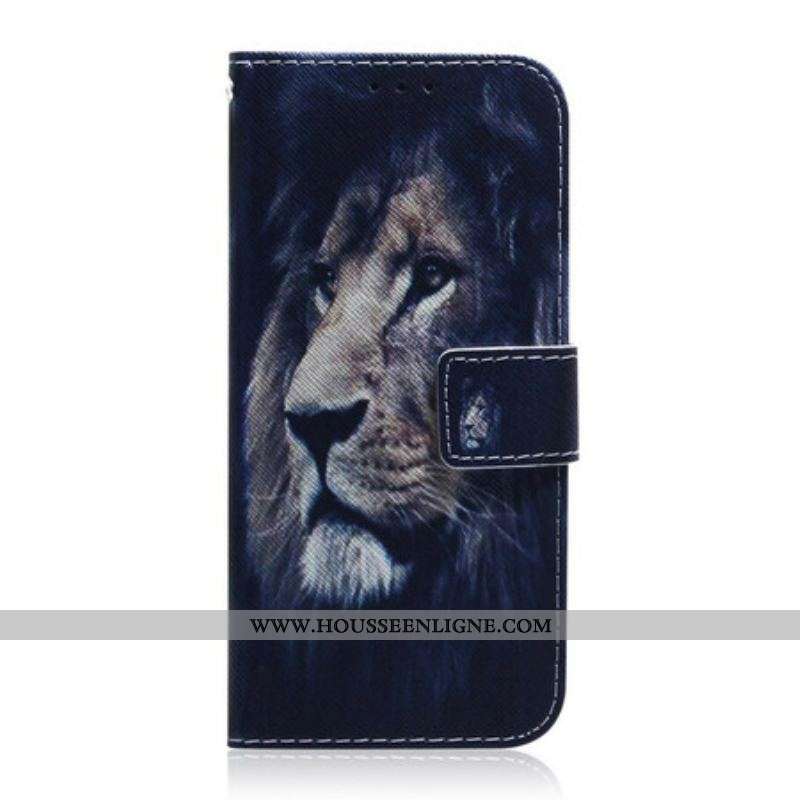 Housse Samsung Galaxy S21 Plus 5G Dreaming Lion