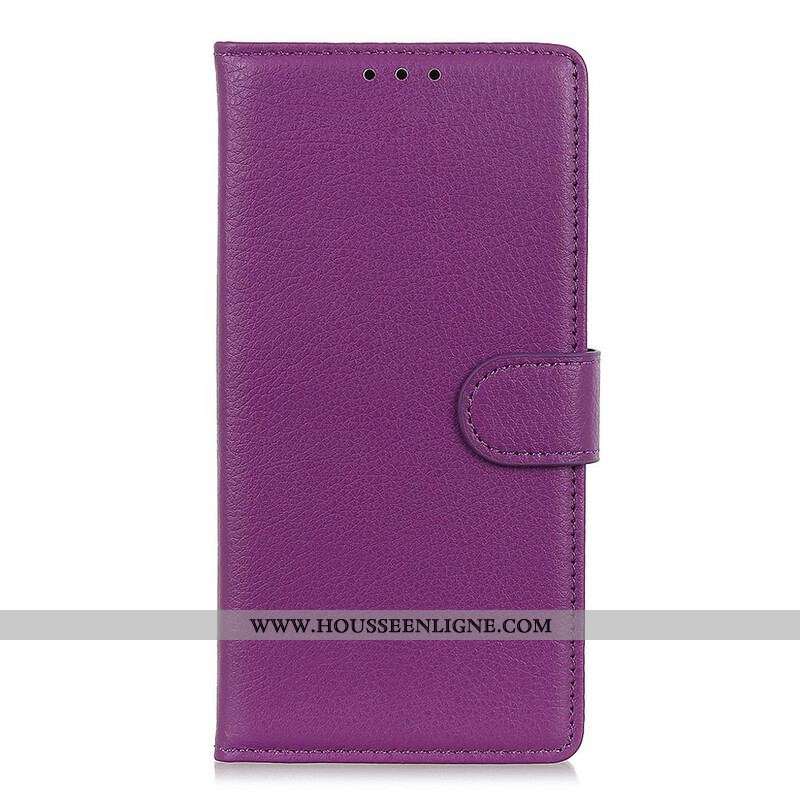 Housse Samsung Galaxy S21 Plus 5G Litchi Texture