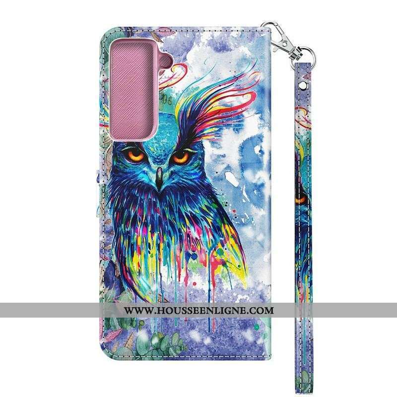 Housse Samsung Galaxy S21 Plus 5G Oiseau Aquarelle