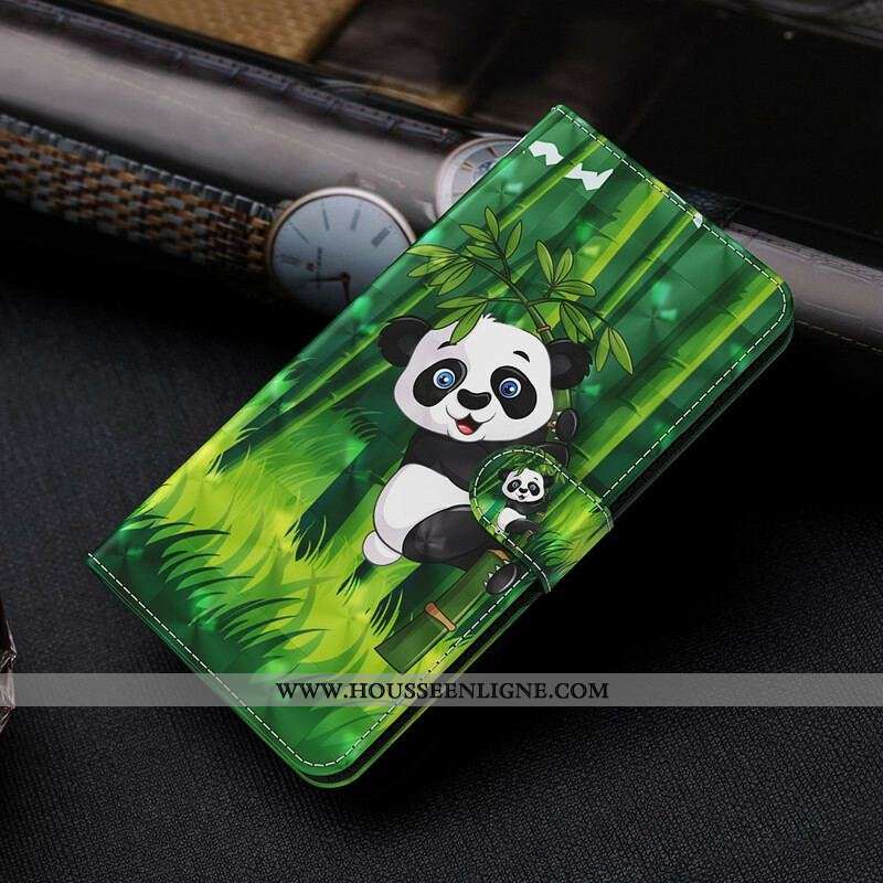 Housse Samsung Galaxy S21 Plus 5G Panda et Bambou