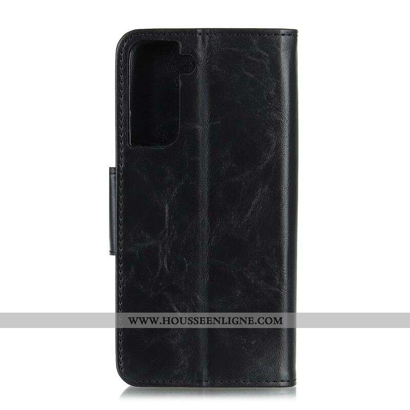 Housse Samsung Galaxy S21 Plus 5G Rabat Magnétique Double Face