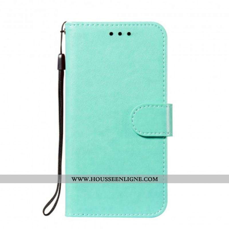 Housse Samsung Galaxy S21 Plus 5G Style Cuir Fermoir Réversible
