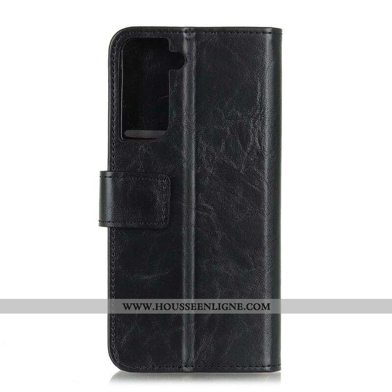 Housse Samsung Galaxy S21 Plus 5G Style Cuir Élégance KHAZNEH
