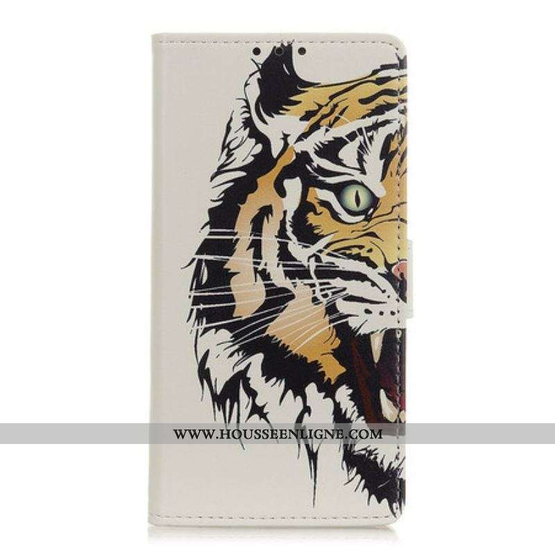 Housse Samsung Galaxy S21 Plus 5G Tigre Féroce