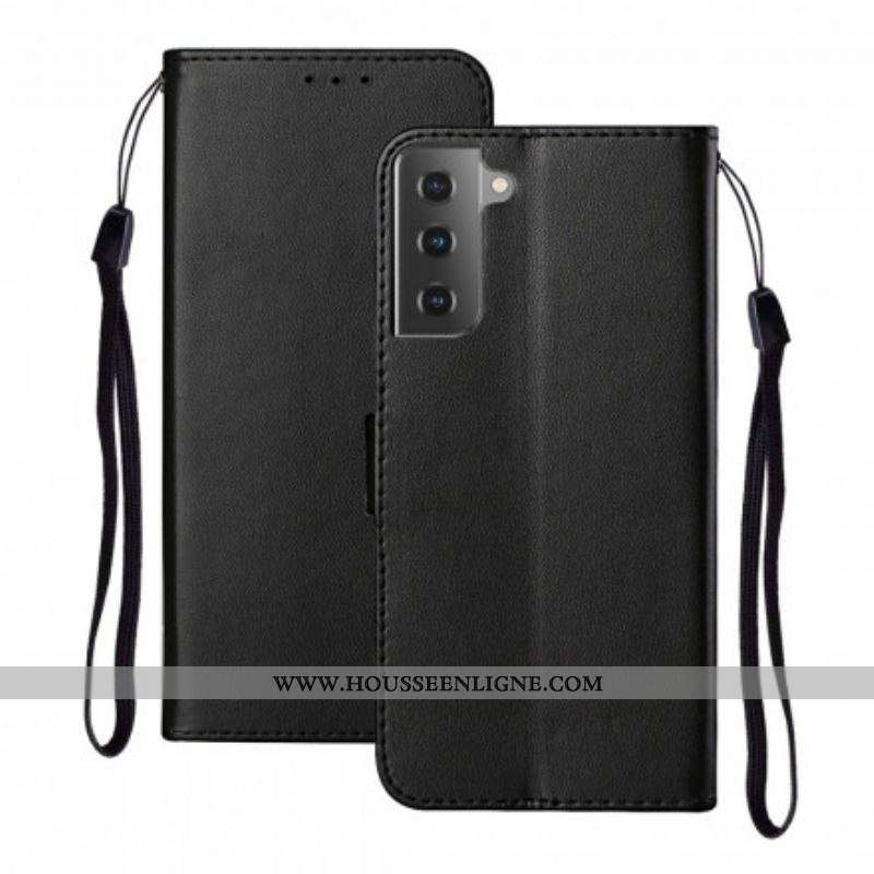 Housse Samsung Galaxy S21 Plus 5G Unique Design avec Lanière